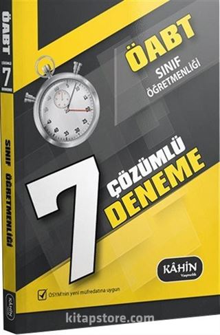 2016 ÖABT Sınıf Öğretmenliği 7 Çözümlü Deneme