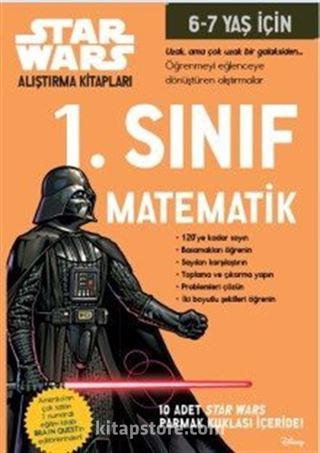 1. Sınıf Matematik / Starwars Alıştırma Kitapları