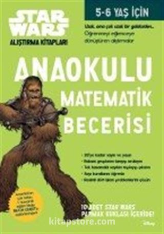 Starwars Alıştırma Kitapları - Anaokulu Matematik Becerisi