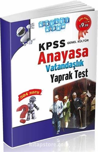 KPSS Genel Kültür Anayasa Vatandaşlık Yaprak Test