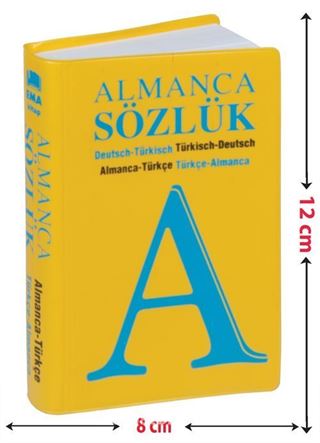 Almanca Sözlük (Almanca-Türkçe Türkçe - Almanca) (Cep Boy, Plastik Kapak)