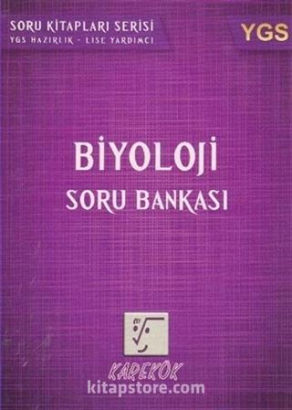 YGS Biyoloji Soru Bankası / Soru Kitapları Serisi