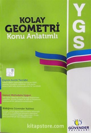 YGS Kolay Geometri Konu Anlatımlı