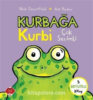 Kurbağa Kurbi Çok Sevimli (3 Boyutlu Kitap)