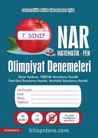 7. Sınıf Nar Olimpiyat Denemeleri