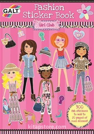 Fashion Sticker Book / Moda Dünyası Çıkartma Kitabı (4 Yaş+)