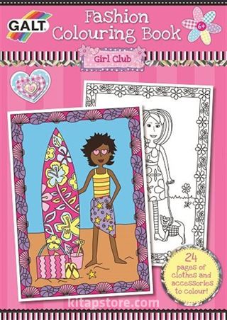 Fashion Colouring Book / Moda Dünyası Boyama Kitabı (6 Yaş+)