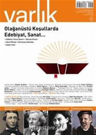 Varlık Aylık Edebiyat ve Kültür Dergisi Eylül 2016