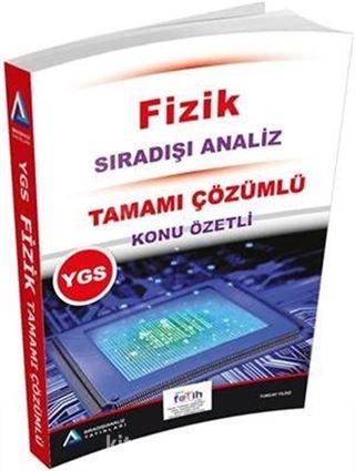 YGS Fizik Konu Özetli Tamamı Çözümlü Soru Bankası