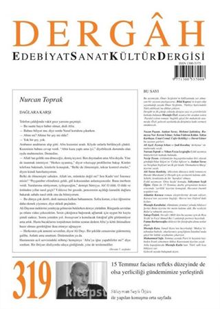 Dergah Edebiyat Sanat Kültür Dergisi Sayı 319 Eylül 2016