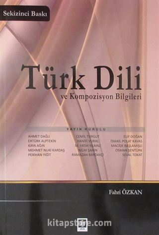 Türk Dili ve Kompozisyon Bilgileri