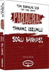 Tüm Sınavlar İçin Paragraf Tamamı Çözümlü Soru Bankası