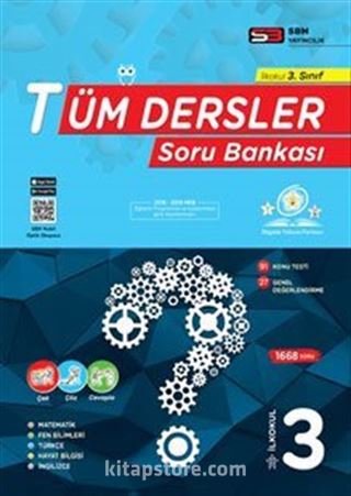 İlkokul 3. Sınıf Tüm Dersler Soru Bankası