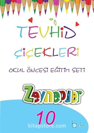 Tevhid Çiçekleri Okul Öncesi Eğitim Seti (10 Kitap)