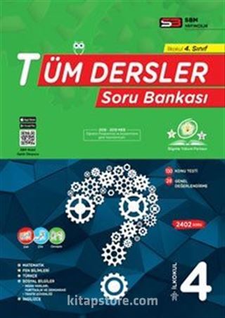 İlkokul 4. Sınıf Tüm Dersler Soru Bankası