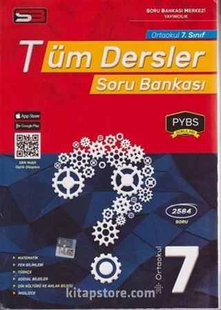 İlkokul 7. Sınıf Tüm Dersler Soru Bankası