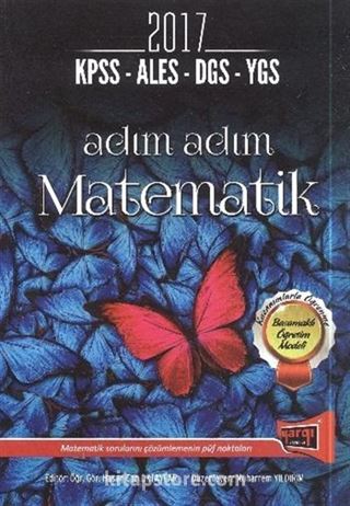 2017 KPSS-ALES-DGS-YGS Adım Adım Matematik