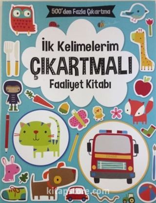 İlk Kelimelerim Çıkartmalı Faliyet Kitabı