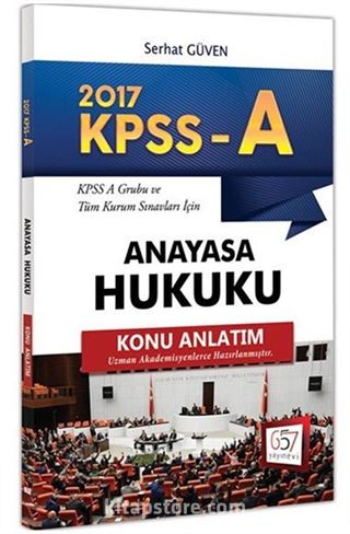 2017 KPSS A Grubu Anayasa Hukuku Konu Anlatım