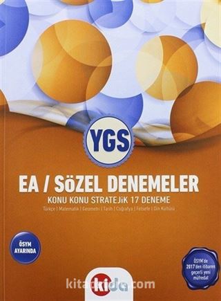 YGS EA / Sözel Denemeler Konu Stratejik 17 Deneme