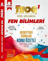 8. Sınıf TEOG 1 Fen Bilimleri Güncel Soru Bankası (Konu Özetli )