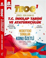 8. Sınıf TEOG 1 T.C İnkılap Tarihi ve Atatürkçülük Güncel Soru Bankası (Konu Özetli)