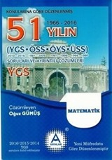 YGS Matematik 51 Yılın Çıkmış Soruları ve Ayrıntılı Çözümleri