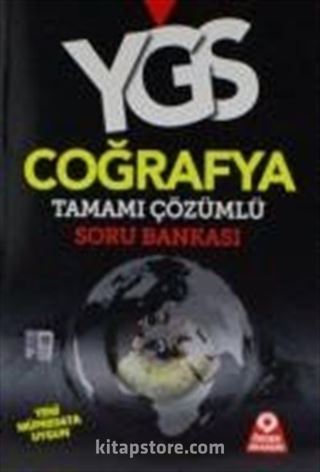 YGS Coğrafya Tamamı Çözümlü Soru Bankası