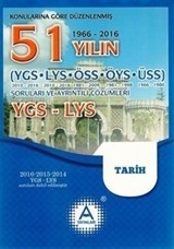 YGS - LYS Tarih 51 Yılın Çıkmış Soruları