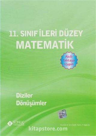 11. Sınıf İleri Düzey Matematik - Diziler Dönüşümler