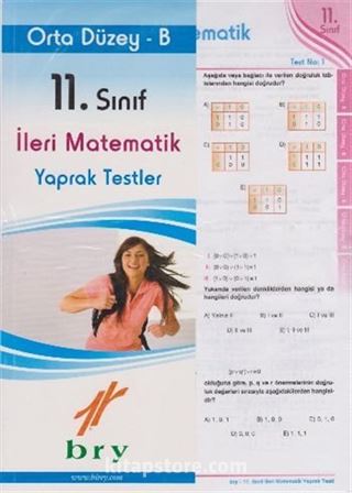 11. Sınıf İleri Matematik Yaprak Testler - Orta Düzey B