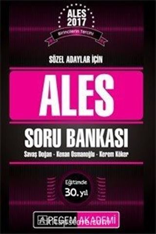 2017 ALES Sözel Adaylar İçin Soru Bankası