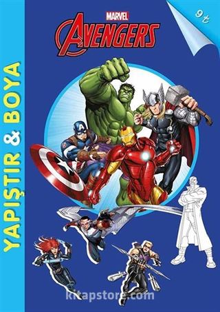 Marvel Avengers: Yapıştır - Boya