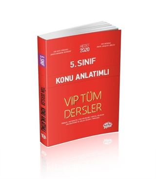 5. Sınıf VIP Tüm Dersler Konu Anlatımlı