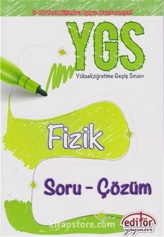 YGS Fizik Soru - Çözüm