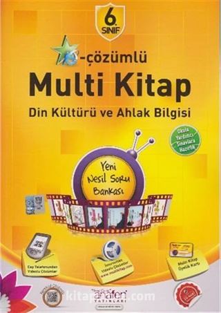 6. Sınıf E Çözümlü Multi Kitap Din Kültürü ve Ahlak Bilgisi