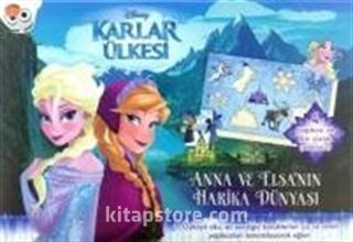 Disney Karlar Ülkesi Anna ve Elsa'nın Harika Dünyası Yapboz Kitabı