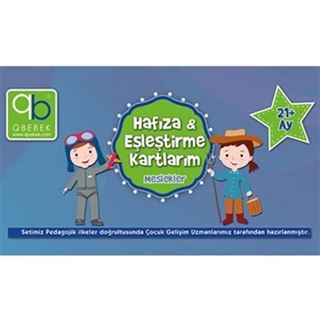 Q Bebek Hafıza - Eşleştirme Kartlarım- Meslekler