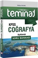 2017 KPSS Teminat Coğrafya Açıklamalı Soru Bankası