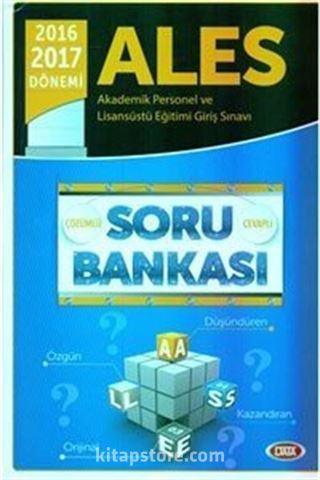 2016-2017 Dönemi ALES Çözümlü-Cevaplı Soru Bankası