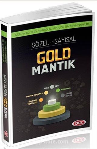 KPSS-ALES-DGS-Bankacılık-YGS-LYS Tüm Kurum Sınavları İçin Sözel - Sayısal Mantık / Gold Serisi