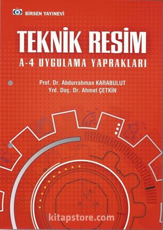 Teknik Resim A-4 Uygulama Yaprakları