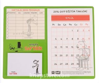 Saftirik Wimpy Kid Magnet Takvim - Ders Program (SFT604)