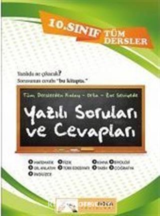 10. Sınıf Tüm Dersler Yazılı Soruları ve Cevapları