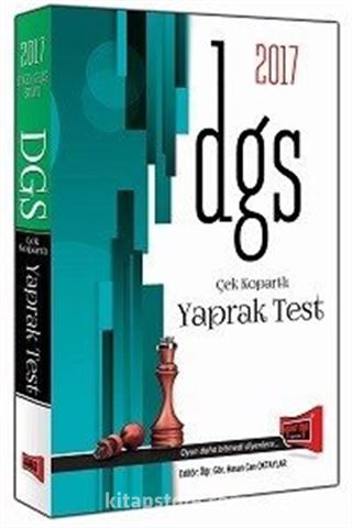 2017 DGS Çek Kopartlı Yaprak Test