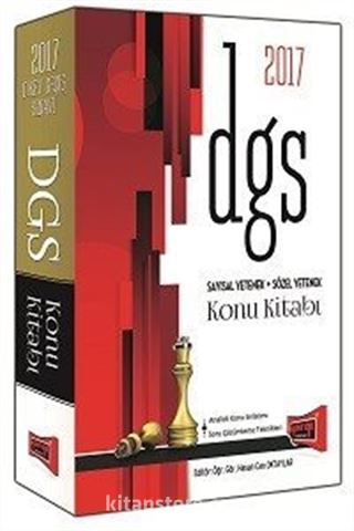 2017 DGS Sayısal-Sözel Yetenek Konu Kitabı