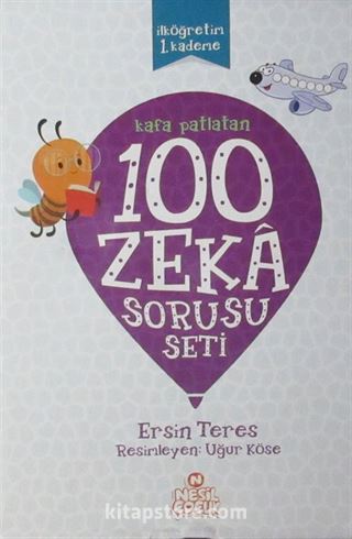 Kafa Patlatan 100 Zeka Sorusu (5 Kitap-Kutulu)