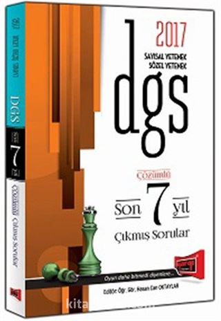 2017 DGS Sayısal-Sözel Yetenek Son 7 Yıl Çözümlü Çıkmış Sorular