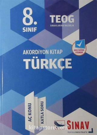 8. Sınıf Akordiyon Serisi Türkçe Aç Konu Katla Soru