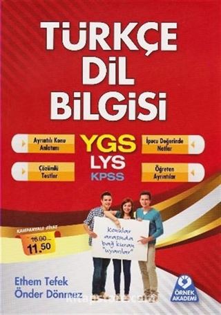 YGS-LYS-KPSS Türkçe Dilbilgisi